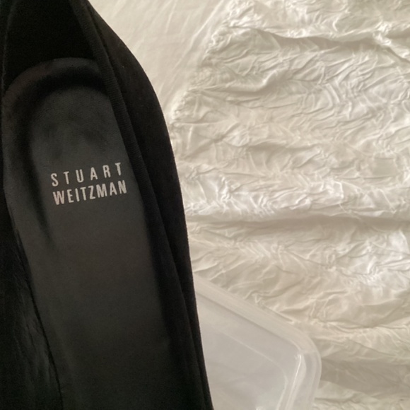 Stuart weitzman black new without a box black ballet pumps size 10 - Picture 2 of 11